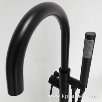 Black Freestanding Bathtub Faucet